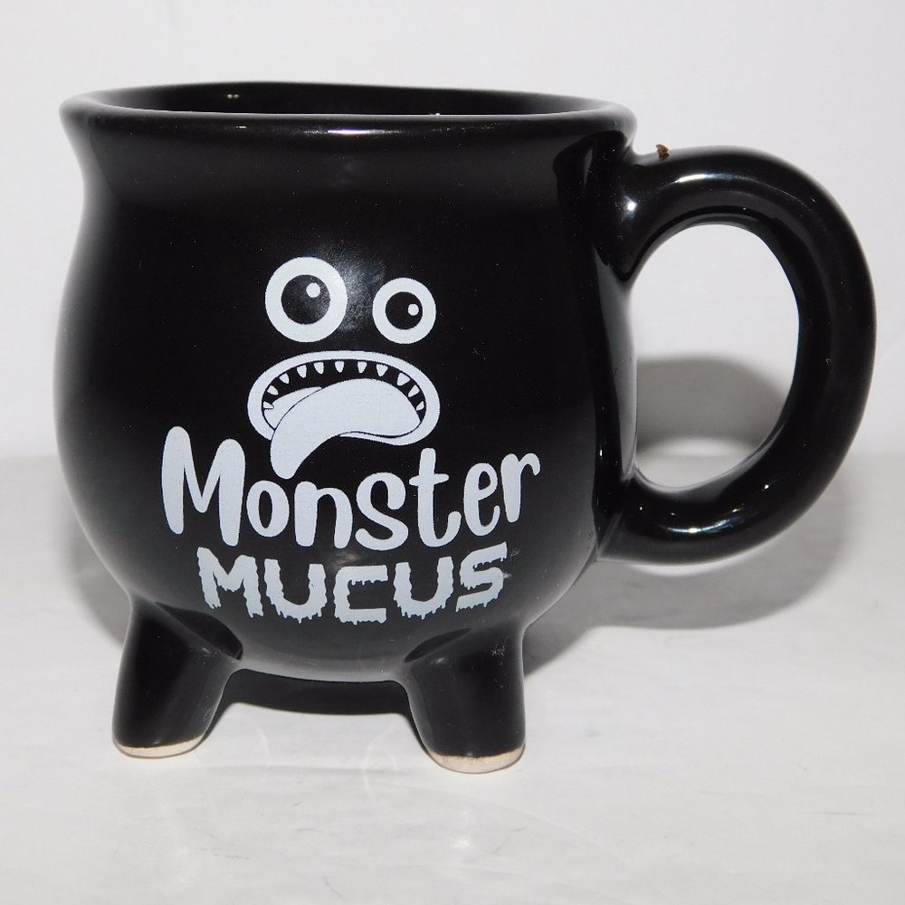 Monster Mucus Mini Caldron Black Coffee Espresso Mug